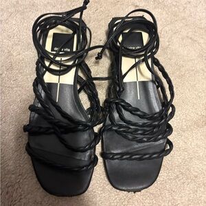 Dolce Vita Black Women's Strappy Sandals